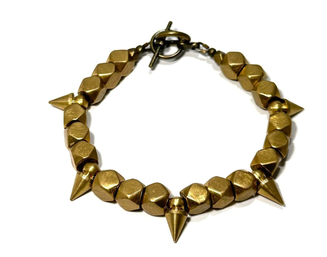 Rachel Nathan Bracelet On Point : Indian Brass - eloise boutique