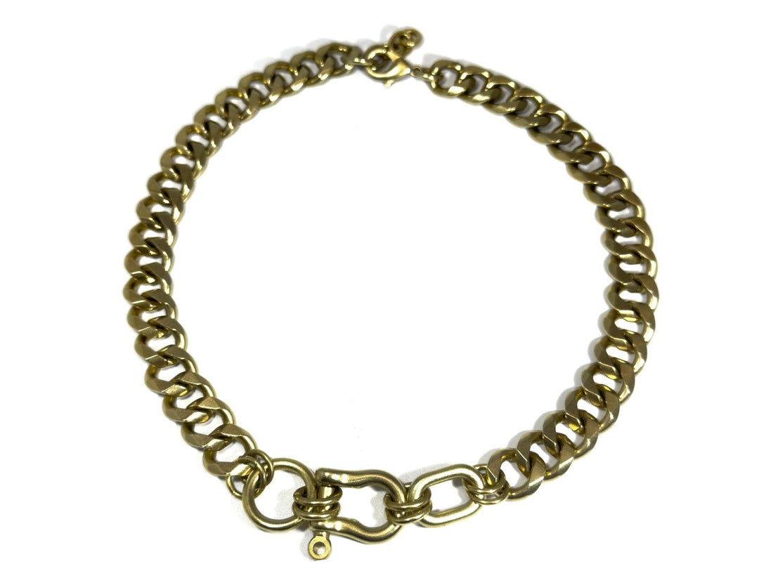 Rachel Nathan Statement Necklace Shackle : Trio - eloise boutique