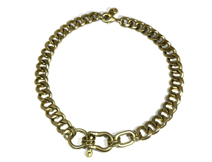 Rachel Nathan Statement Necklace Shackle : Trio - eloise boutique