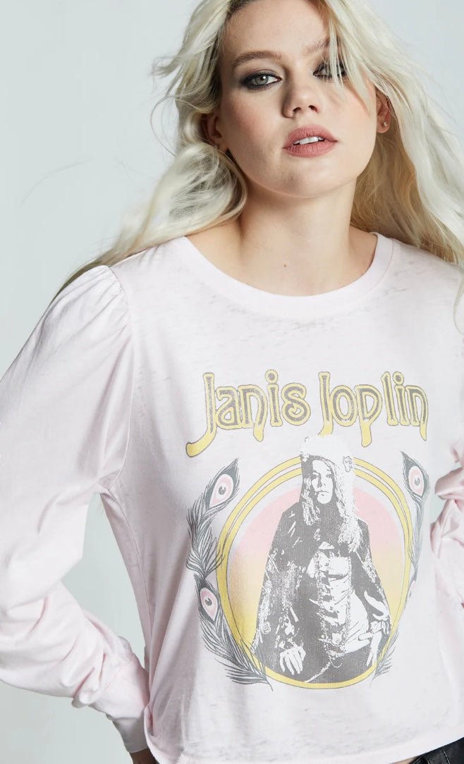 Recycled Karma Janis Joplin Puff Sleeve - eloise boutique