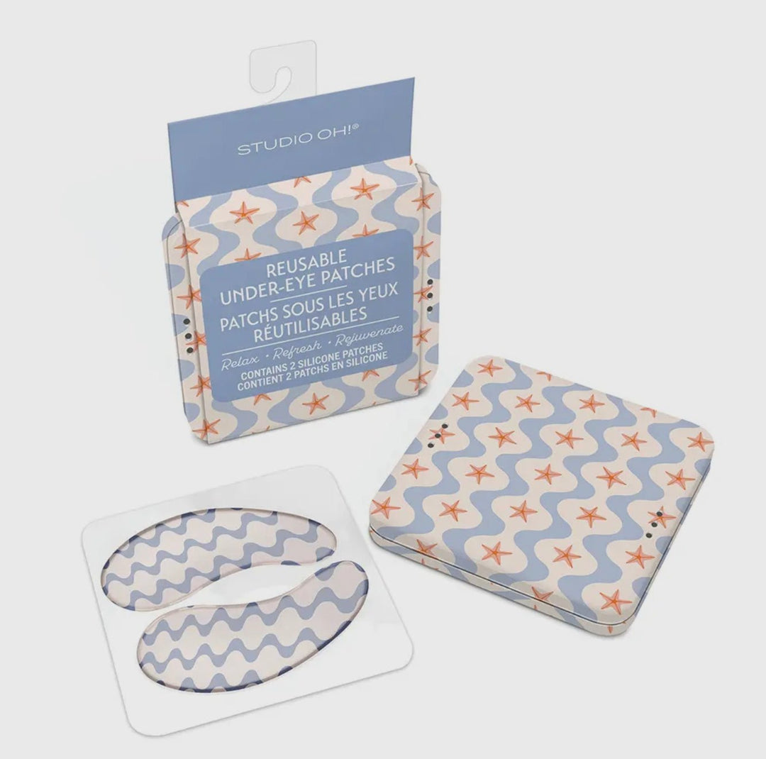 Riding The Waves Reusable Under - Eye Patches - eloise boutique
