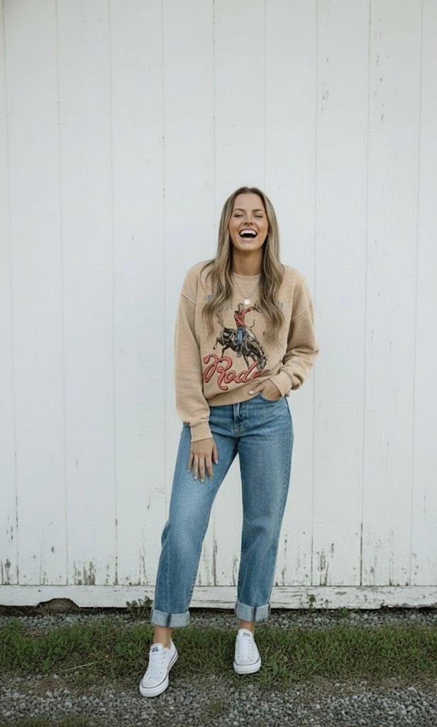 Rodeo Rider Pullover - eloise boutique