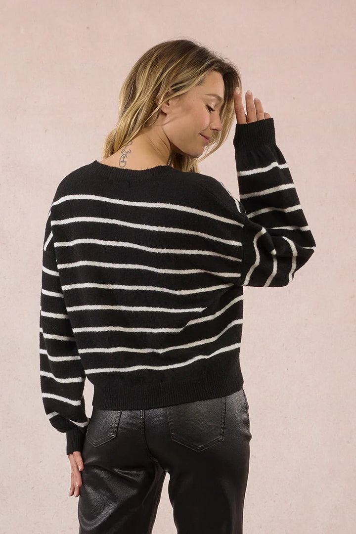 Sailor Heart Knit Sweater - eloise boutique