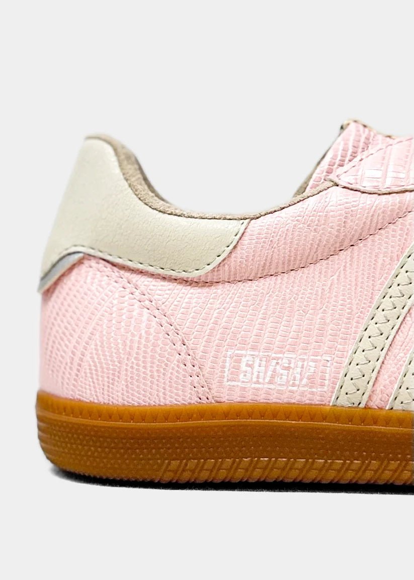 Stevie Sneaker - Pink Lizard - eloise boutique