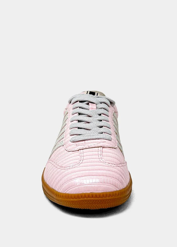 Stevie Sneaker - Pink Lizard - eloise boutique