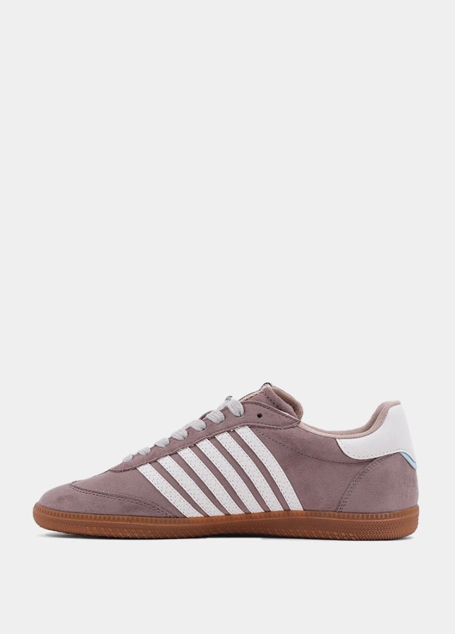 Stevie Sneaker - Taupe Suede - eloise boutique