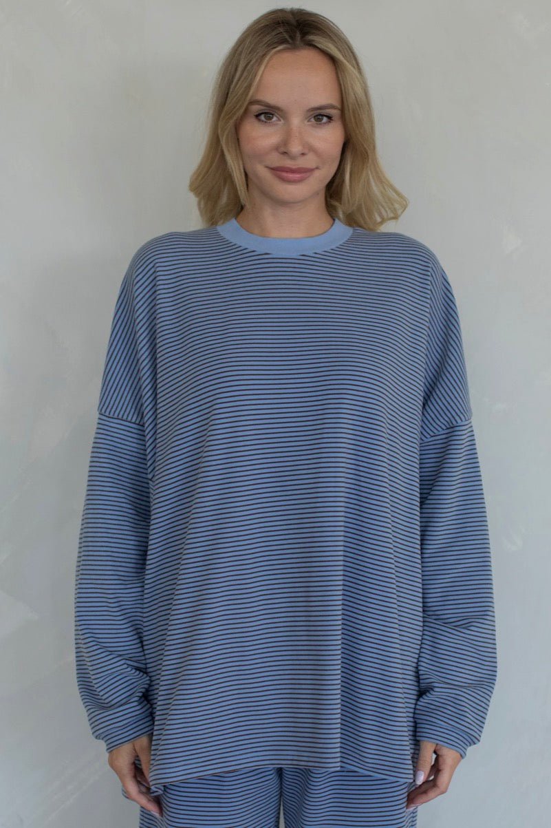 Sunday Morning Stripe Top - eloise boutique
