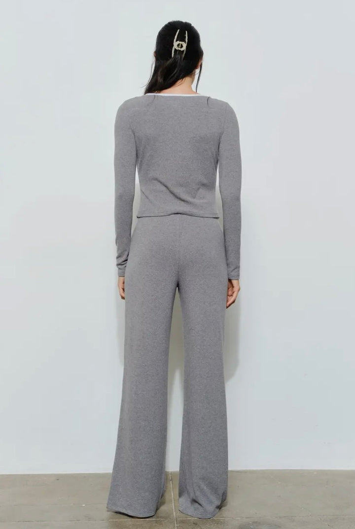 Sunny Ribbed Knit Set - eloise boutique