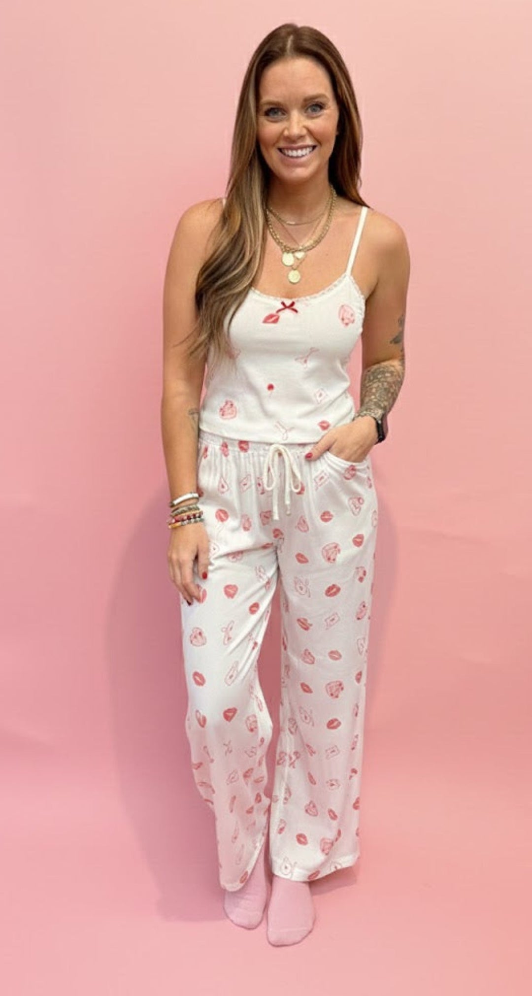 Sweet Things Pajama Set - eloise boutique