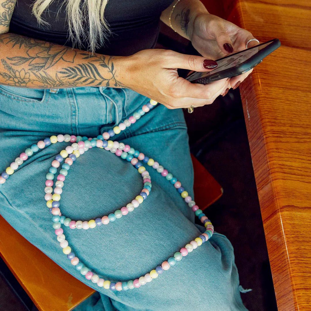 Sweetart Beaded Charging Cable - eloise boutique