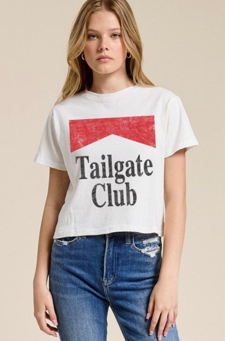 Tailgate Club Football Graphic Tee - eloise boutique