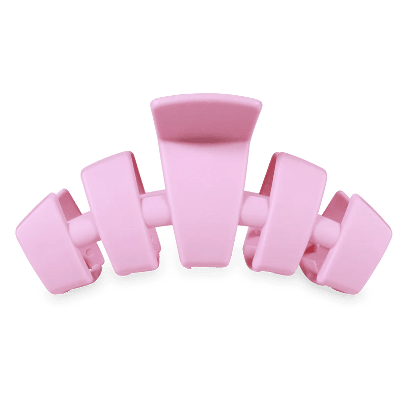Teleties Classic Merry Pinkmas Large Hair Clip - eloise boutique