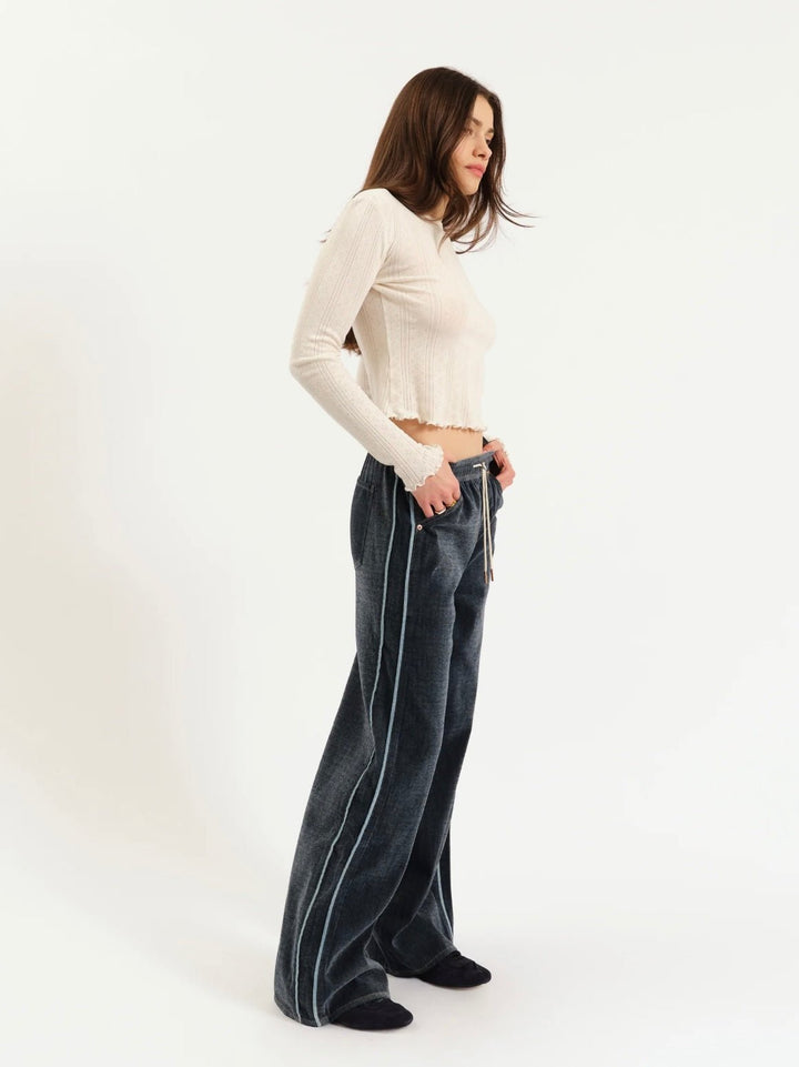 THE COZY JEAN WIDE LEG PULL ON IN SKY WHISPER - eloise boutique