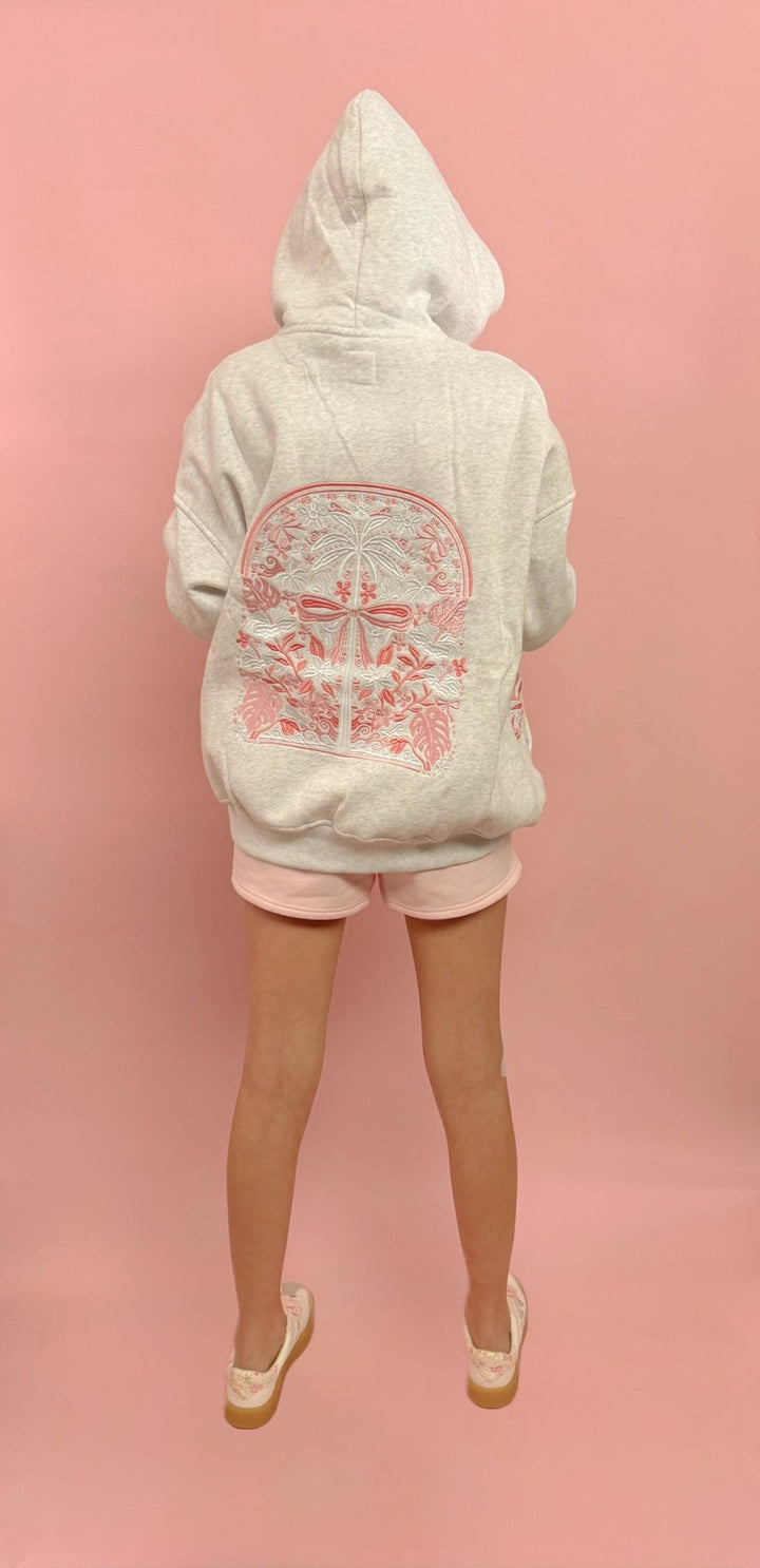 Tropical Palms Hoodie - eloise boutique