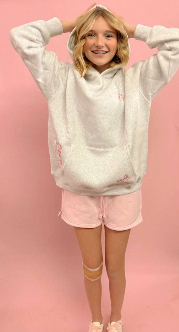 Tropical Palms Hoodie - eloise boutique
