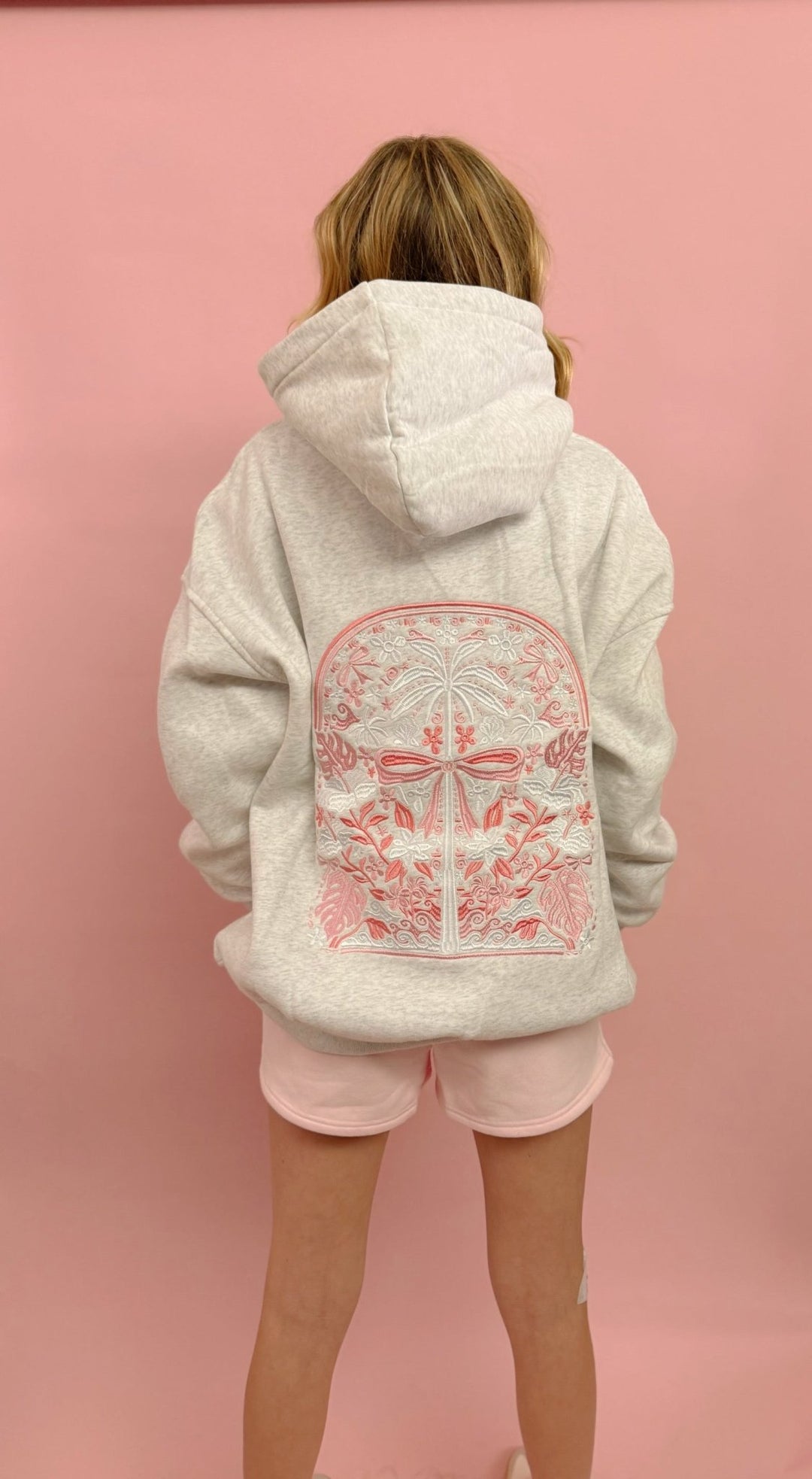 Tropical Palms Hoodie - eloise boutique
