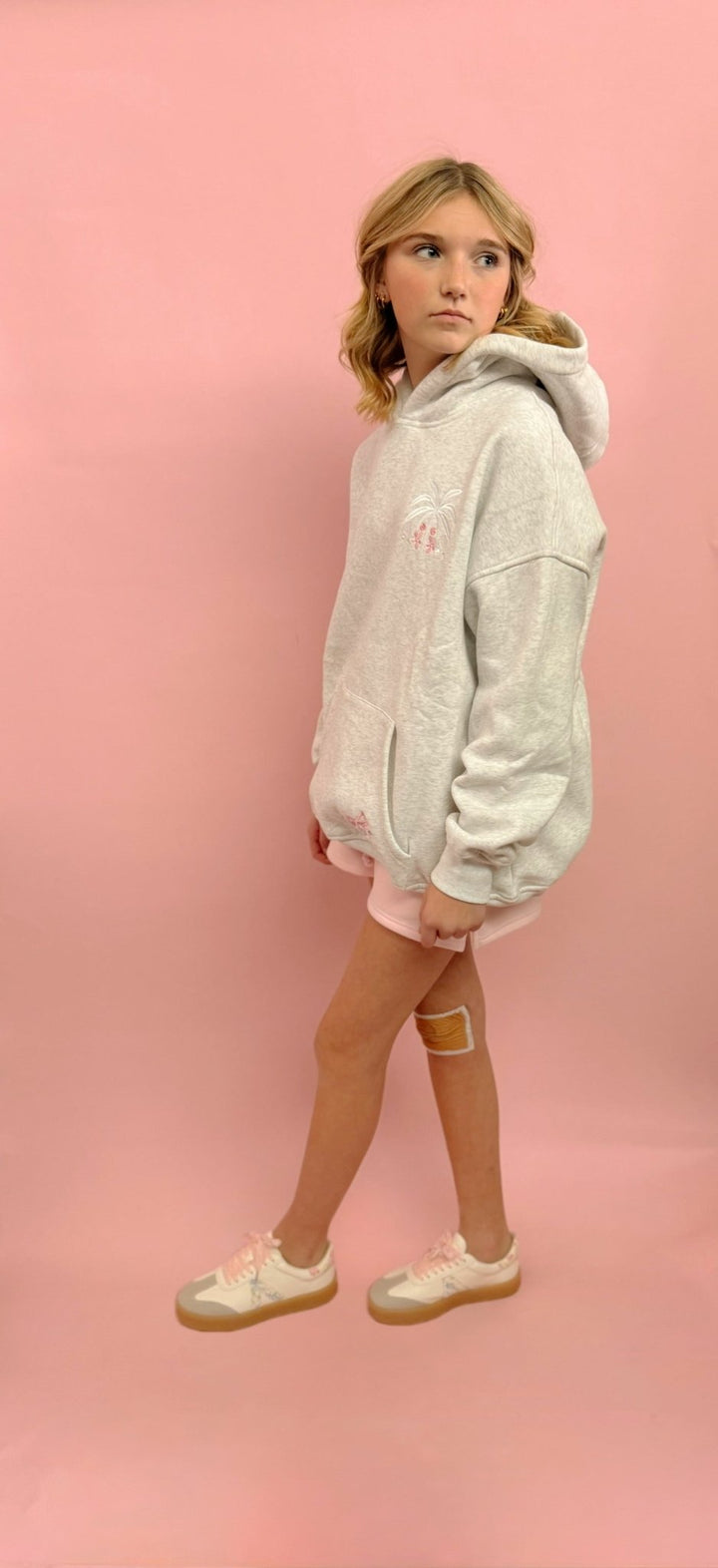 Tropical Palms Hoodie - eloise boutique