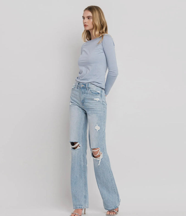Vervet 90’s Vintage Flare Jean - eloise boutique