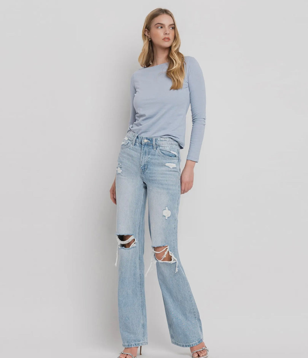 Vervet 90’s Vintage Flare Jean - eloise boutique