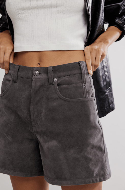 We The Free Tippi Vegan Suede Short - eloise boutique