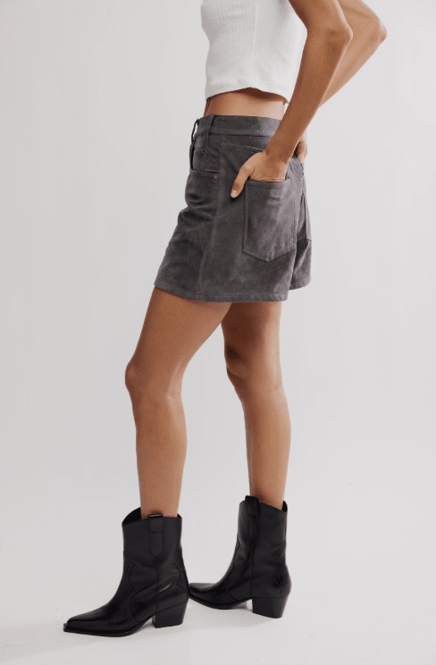 We The Free Tippi Vegan Suede Short - eloise boutique