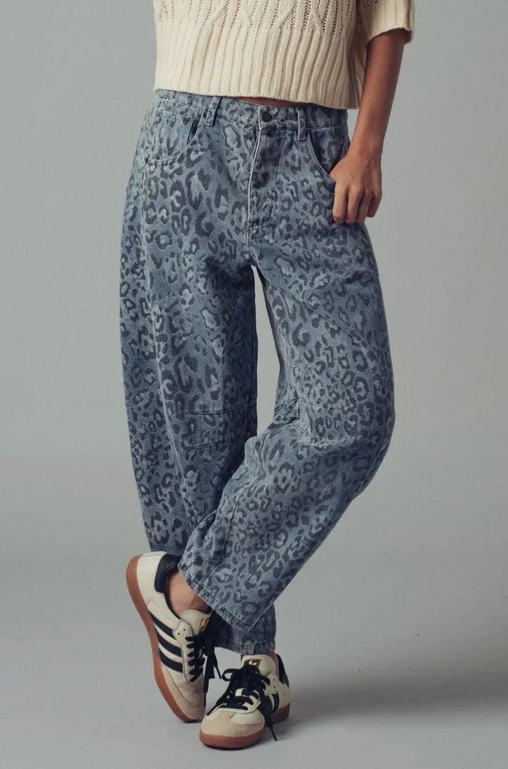 Wild Side Relaxed Straight Denim Jeans - eloise boutique