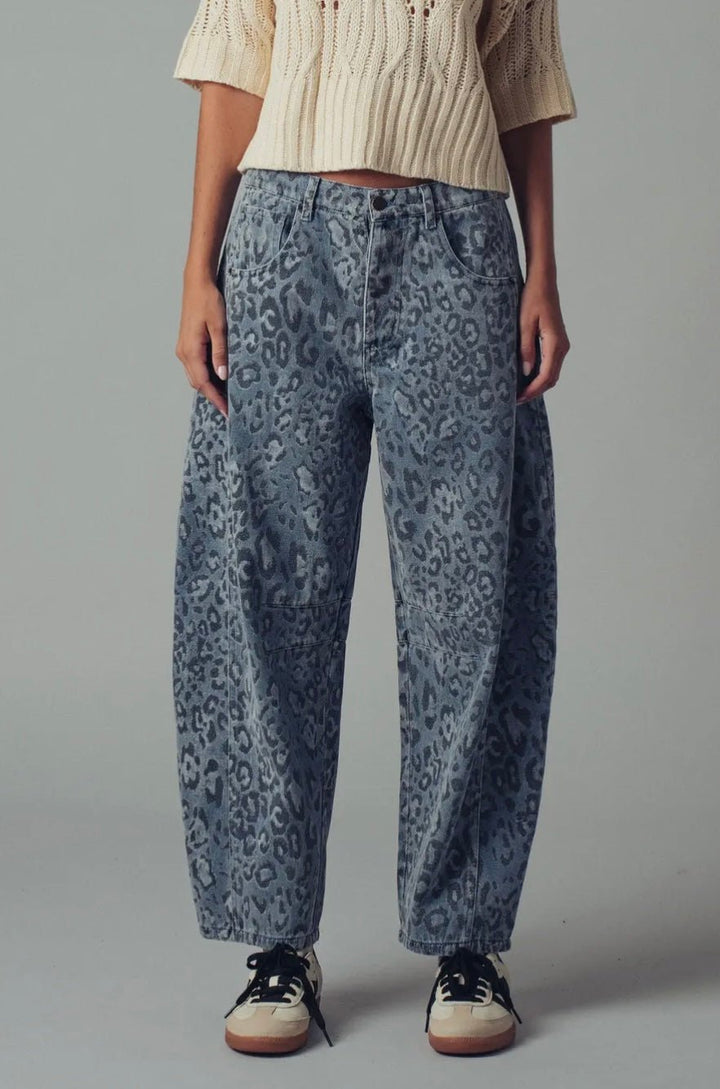Wild Side Relaxed Straight Denim Jeans - eloise boutique