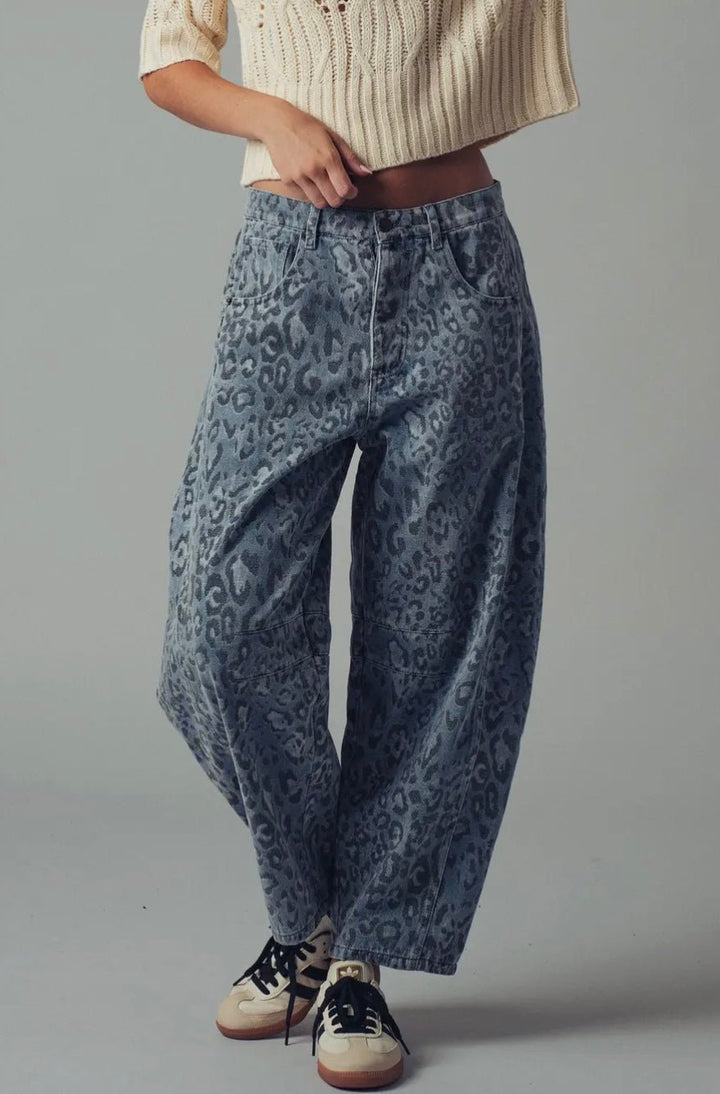 Wild Side Relaxed Straight Denim Jeans - eloise boutique