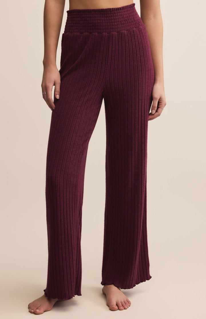 Z Supply Dawn Smocked Rib Pant - eloise boutique